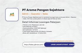 Loker Admin Sales Jakarta Selatan